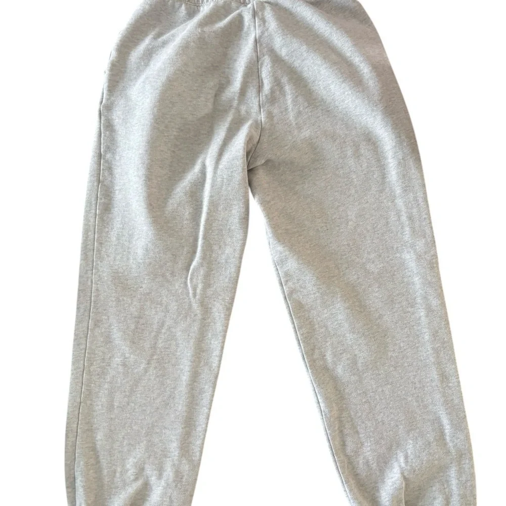 American Eagle Outfitters Gray Track Pants Relaxed Fit - Picture 2 of 3